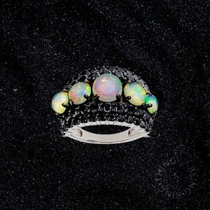 Ethiopian Opal Ring